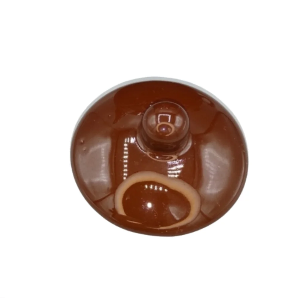 Metropolitan Tea Dark Brown Ceramic Tea for One Stacked Cup Mug and Teapot